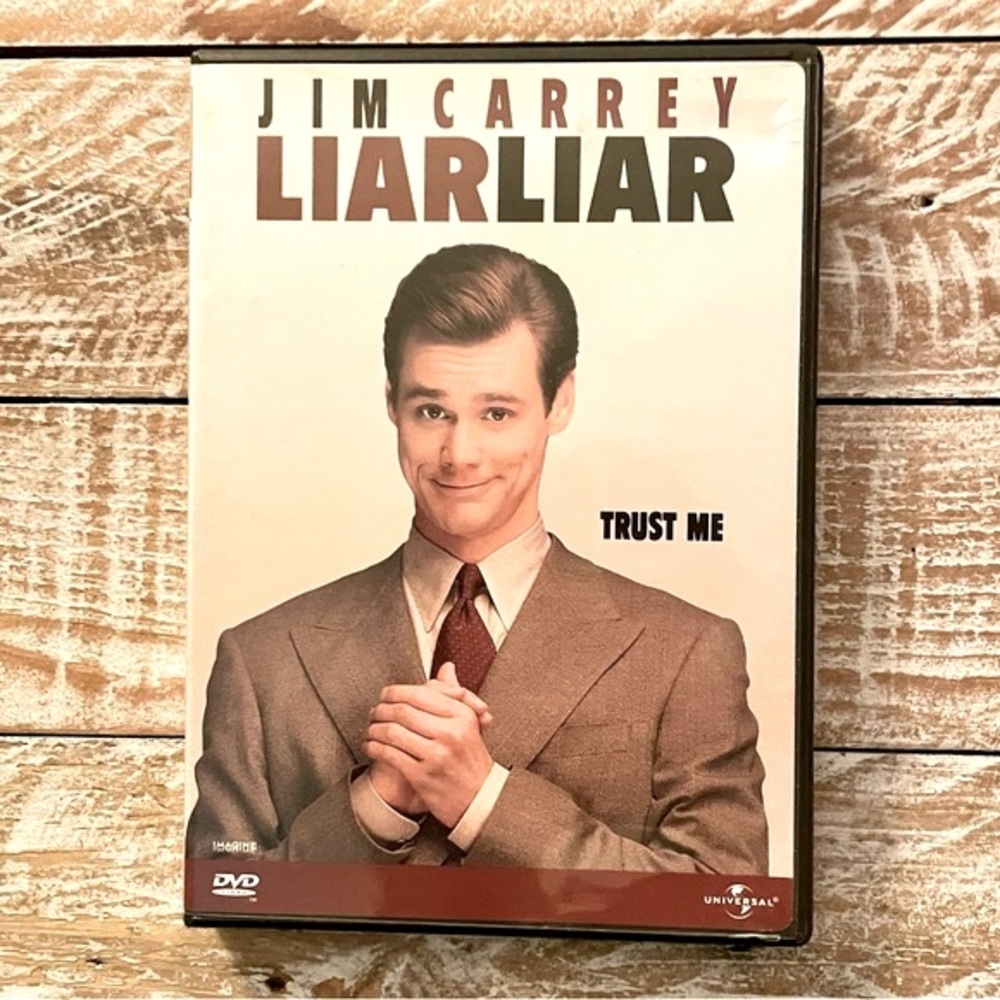 Jim Carrey, comedy dvd 📀 liar liar